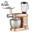 Aluminium die-casting housing 1000w 6 speed planetary mixer machine with stainless steel bowl